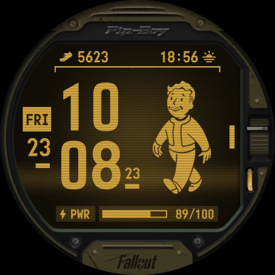 Fallout Pip-Boy SE Watch Face