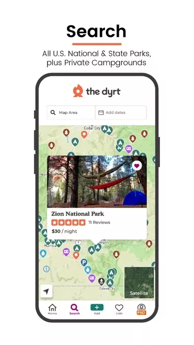 The Dyrt: RV & Free Camping