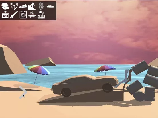Beach Sand Physics Playground
