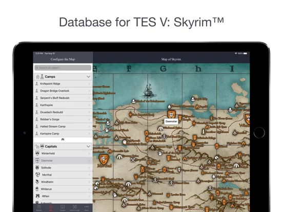 Database for Skyrim™