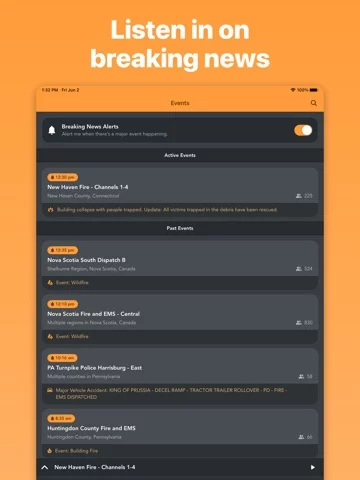 Police Scanner Radio & Fire