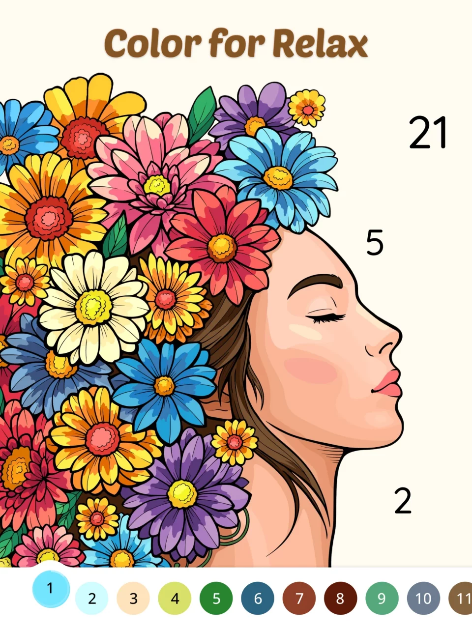 Color Aura: Paint by number