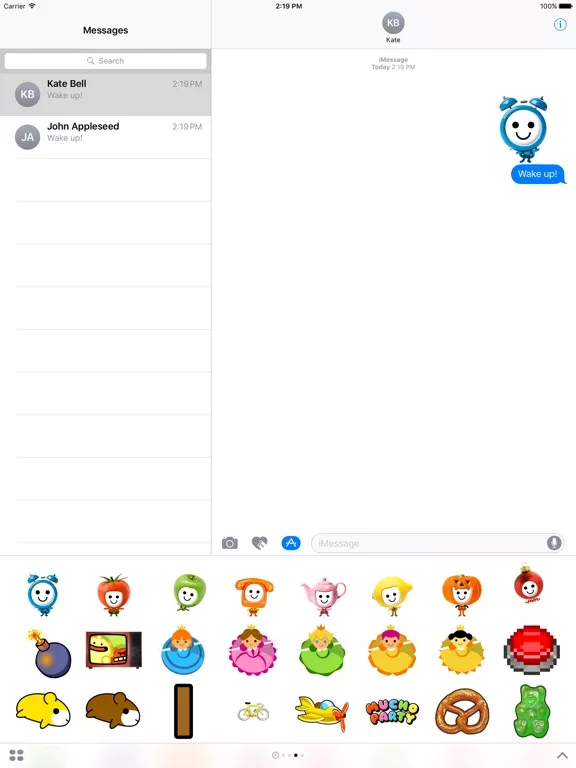 Mucho Party stickers