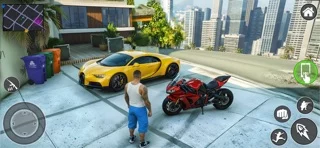Гангстерский Город Car Games