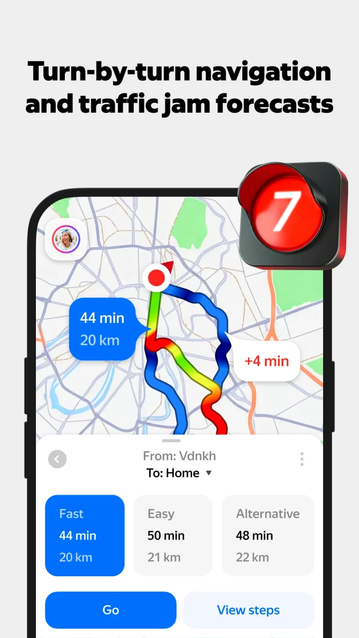 Yandex Maps and Navigator
