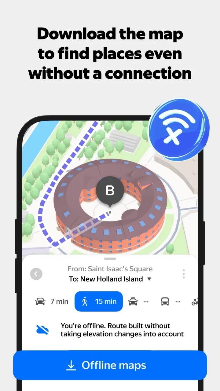 Yandex Maps and Navigator