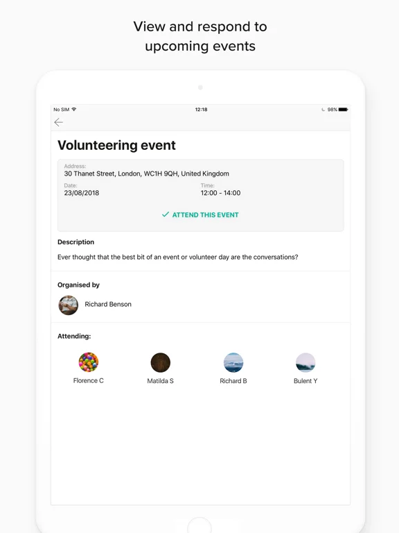 Assemble for Volunteers