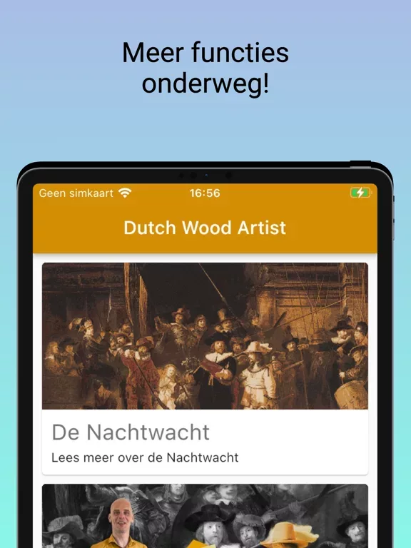 De Nachtwacht in hout