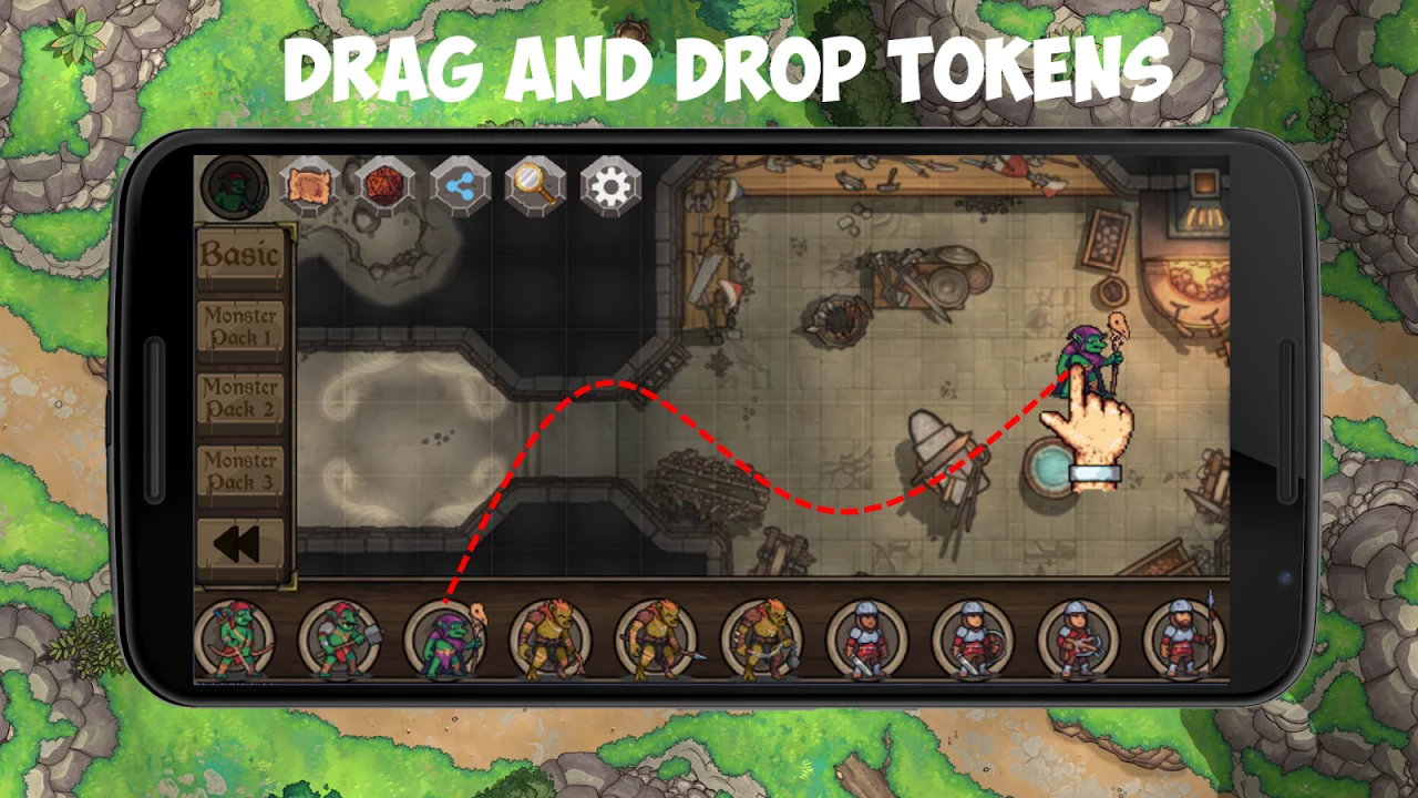 Virtual Tabletop RPG Manager