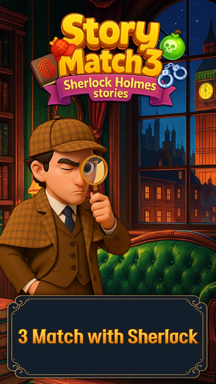 Sherlock Holmes Mystery Match3