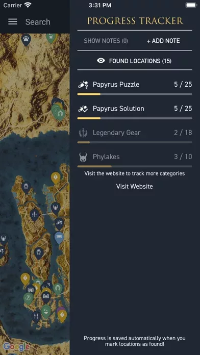 Unofficial Map: AC Origins