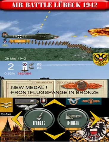 Lübeck 1942 Air Battle