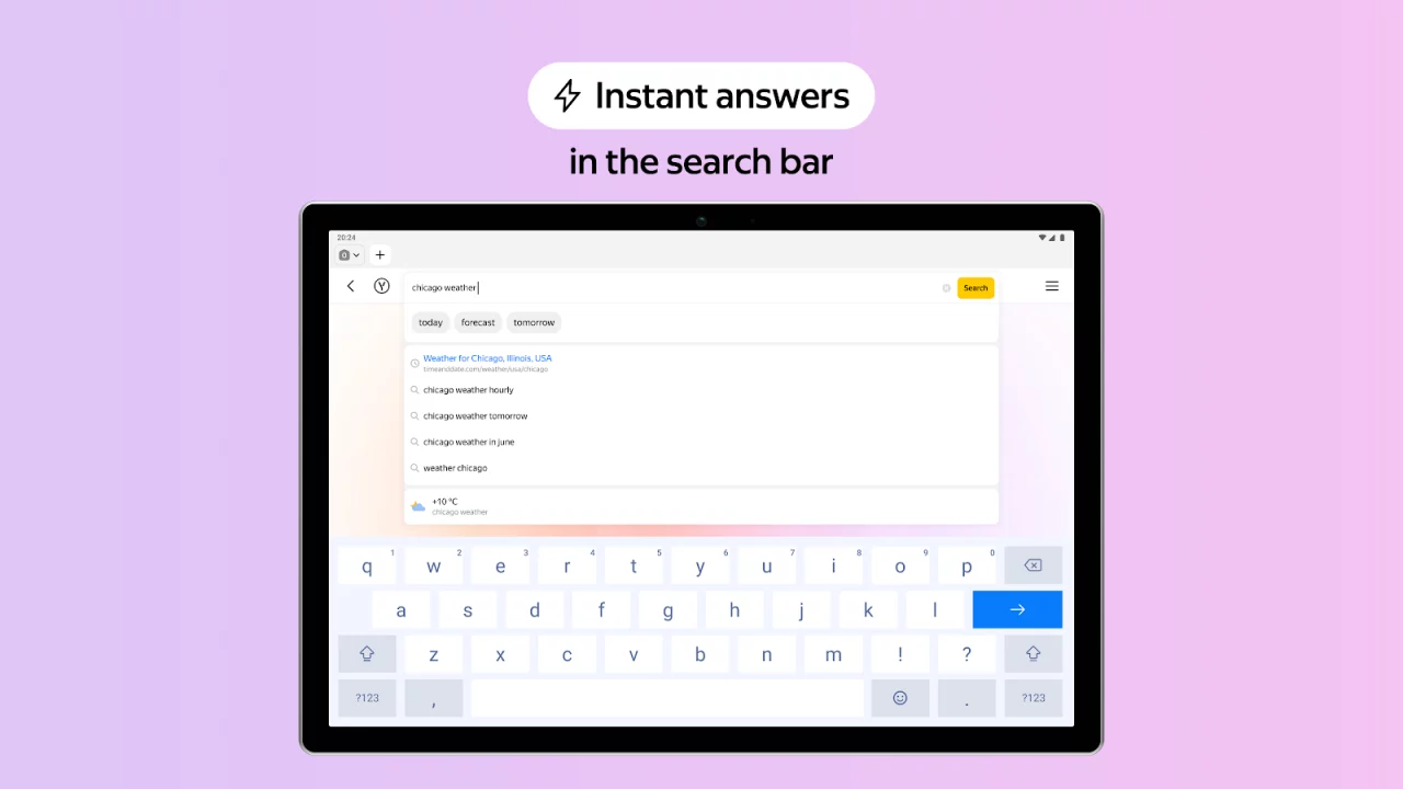 Yandex Browser with Alice AI