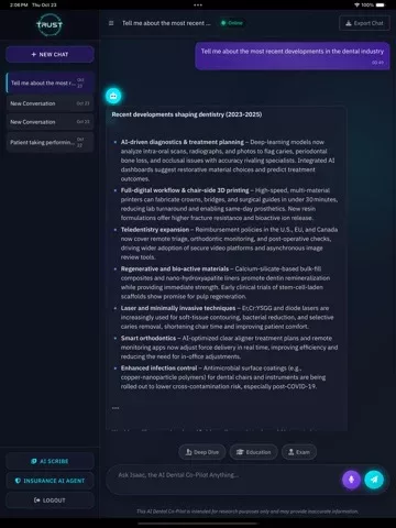 Isaac: AI for Dentistry