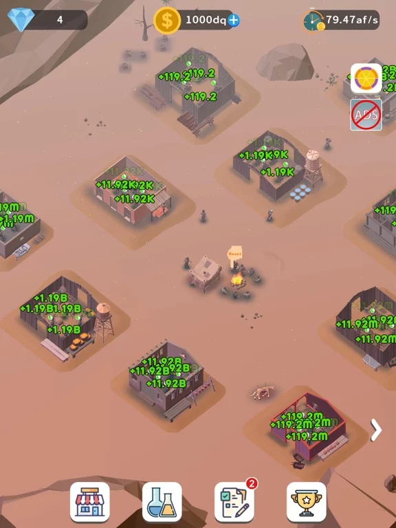 Idle Desert City