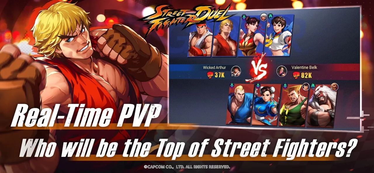Street Fighter Duel - Idle RPG