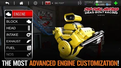 Top Fuel Hotrod Drag Racing