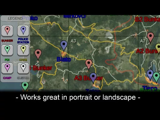 Map for SCUM