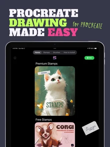 Stamps for Procreate