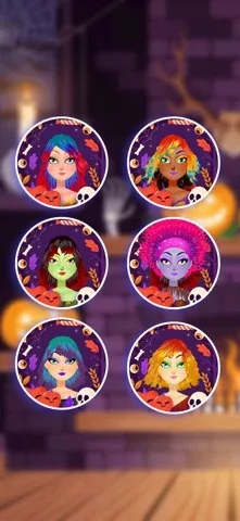 Hair Salon : Halloween Stylish