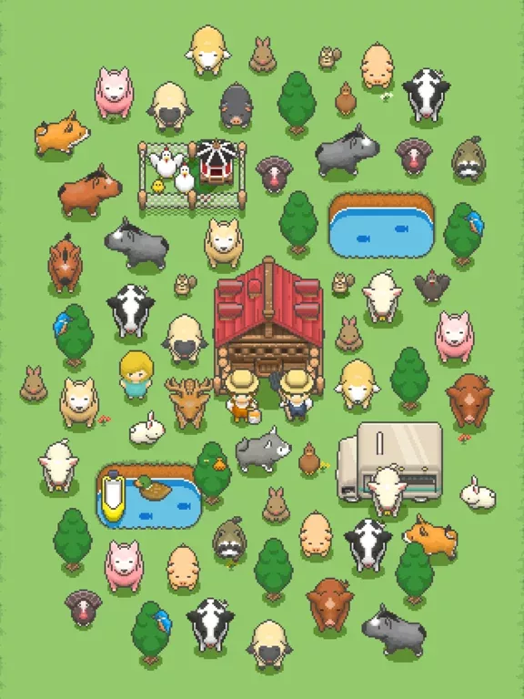 Tiny Pixel Farm - Игра Ранч