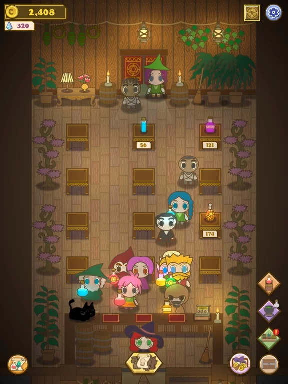 Witch Makes Potions
