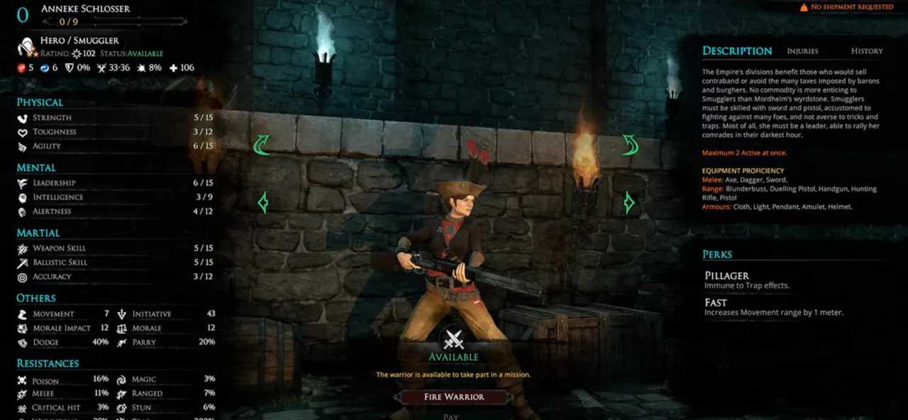 Mordheim: City of the Damned - HIRED SWORDS DLC BUNDLE 1 - Poison Wind Globadier + Smuggler