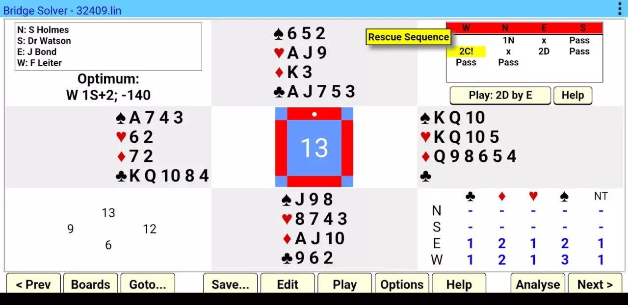 Bridge Solver