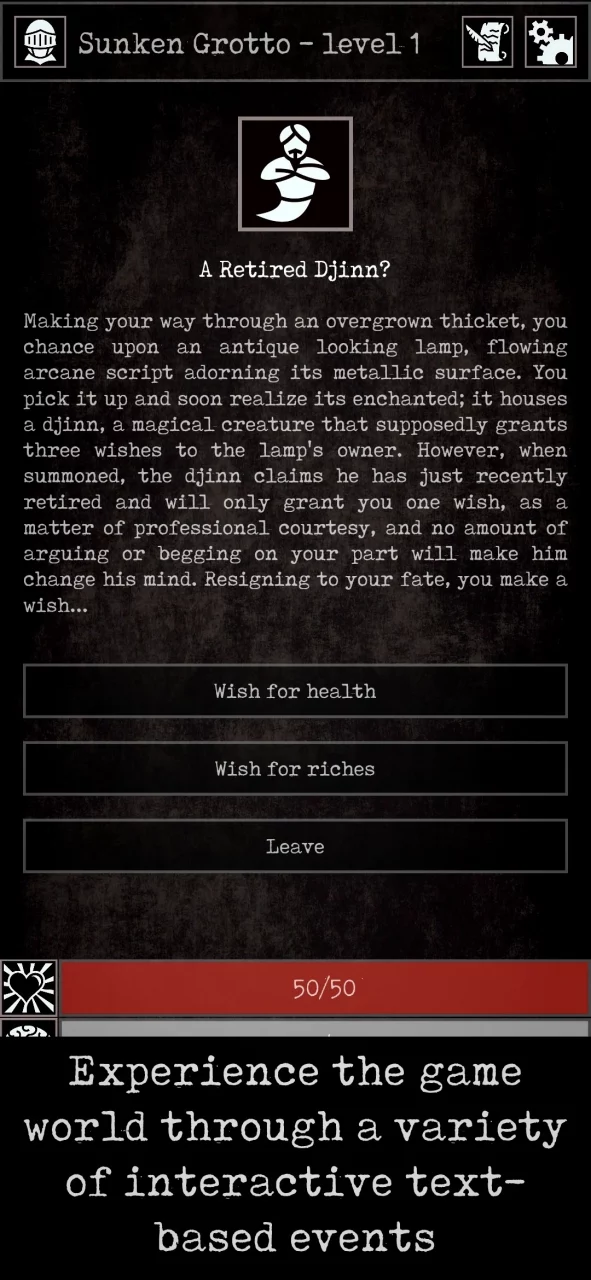 Grim Quest - Old School RPG