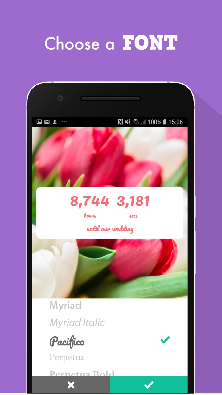 Wedding Countdown Widget