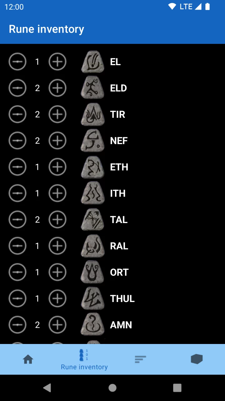 Runeword finder for Diablo II