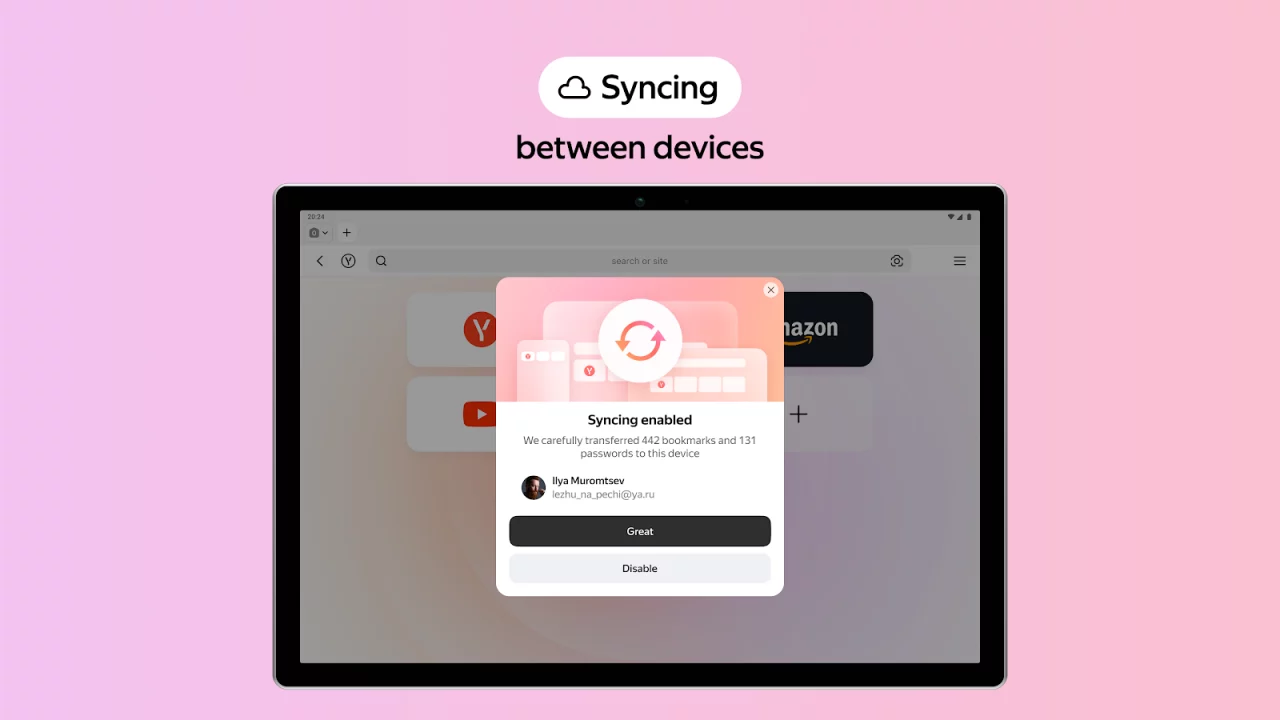 Yandex Browser with Alice AI