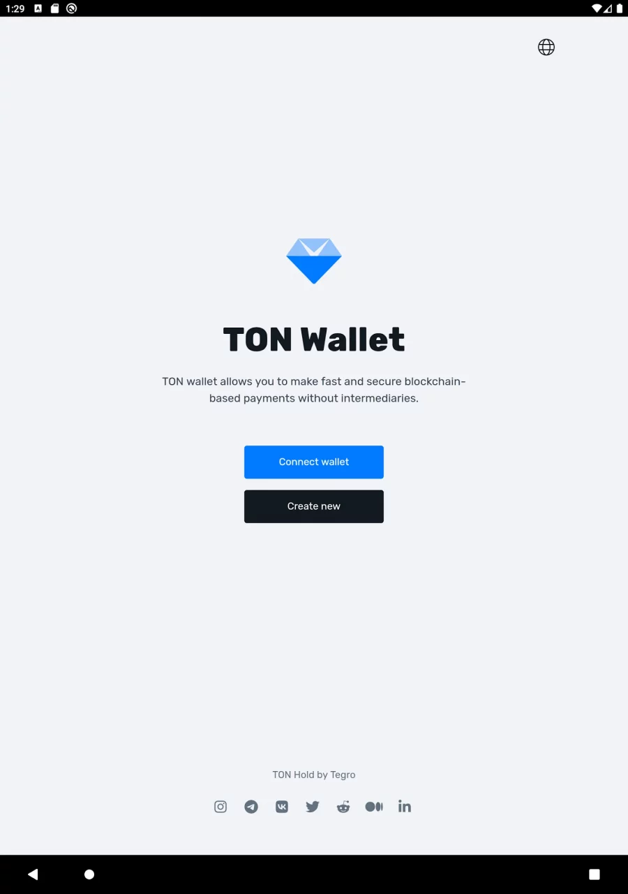 TON Hold — Toncoin Wallet
