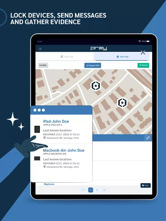 Prey: Tracking & Security