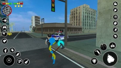 Stickman Rope Hero Spider Game