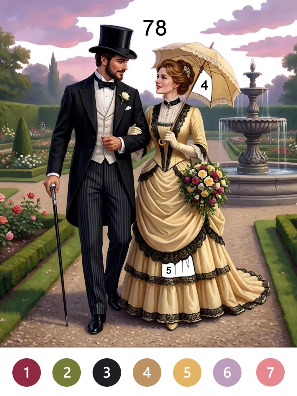 Victorian Coloring Book