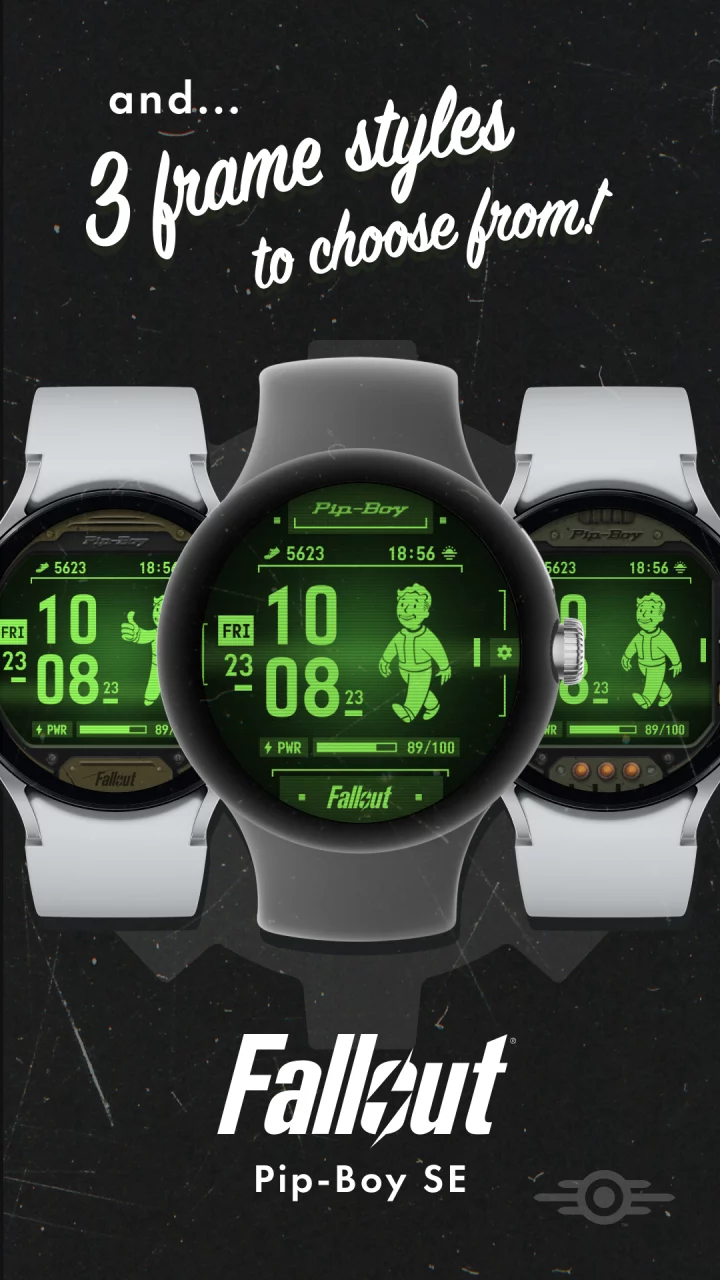 Fallout Pip-Boy SE Watch Face