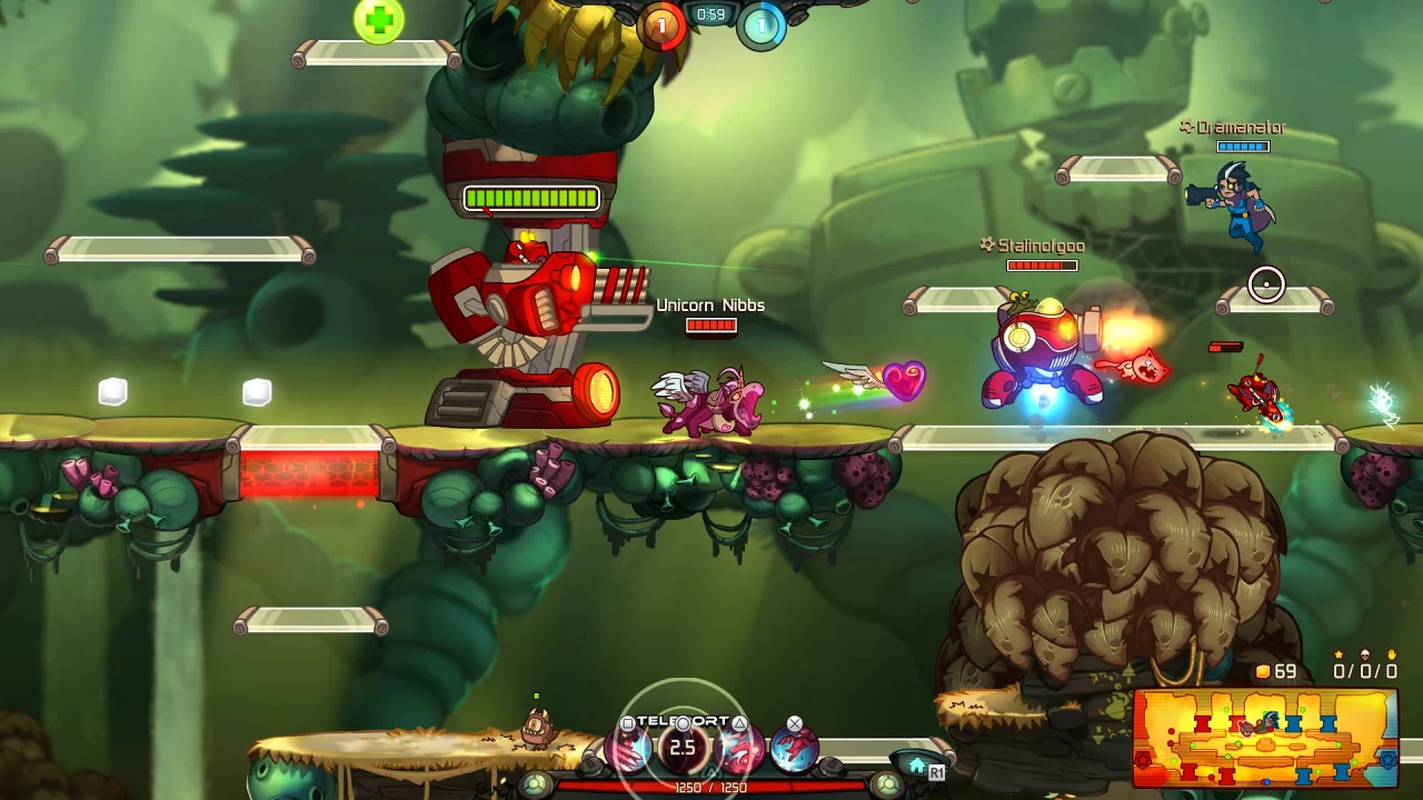 Unicorn Nibbs - Awesomenauts Assemble! Skin