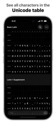 UniChar — Unicode Keyboard