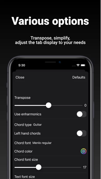 GuitarTab - Tabs & chords Pro