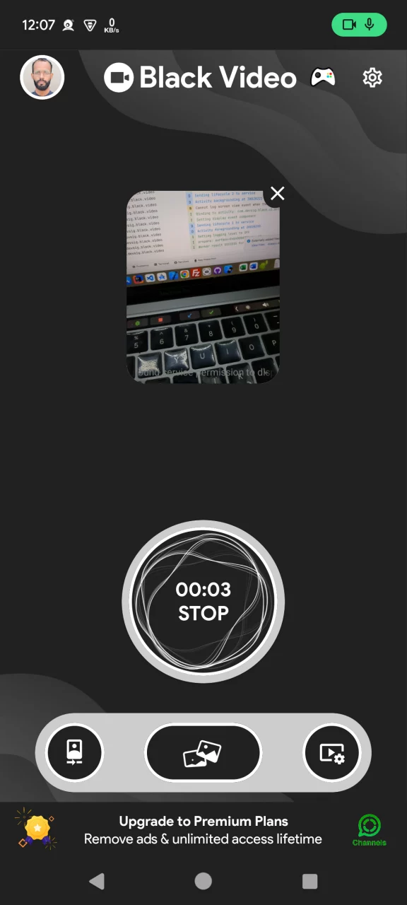 Black Video: Background Record