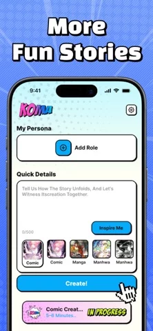 Koma - AI Manga & AI Comics