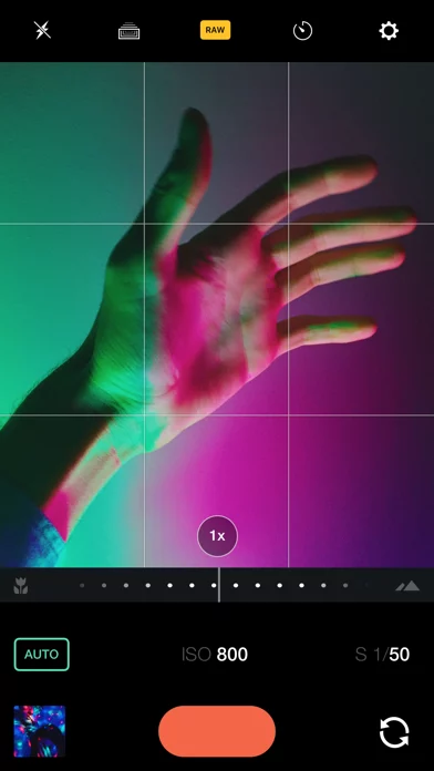 Manual – RAW Camera