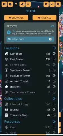 OGM: map for Plwrld