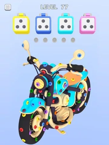 Screw Sort 3D - Болты и гайки