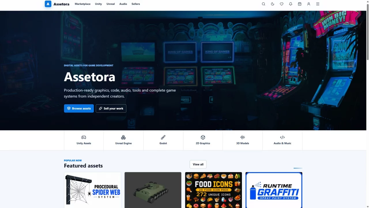 Assetora Marketplace