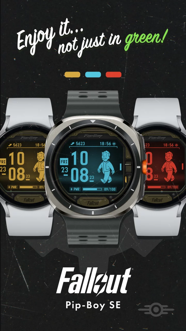 Fallout Pip-Boy SE Watch Face