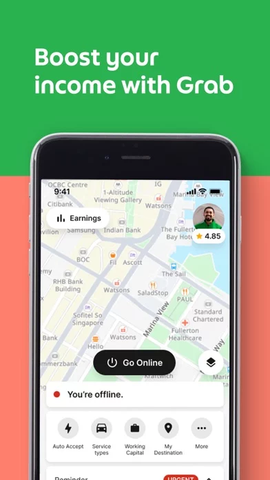 Grab Driver: App for Partners