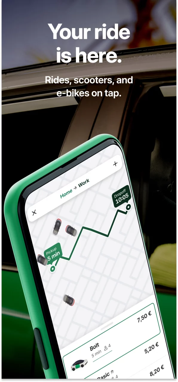 Bolt: Request a Ride