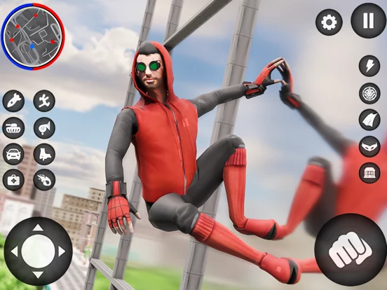 Spider Rope Hero Fighter Game